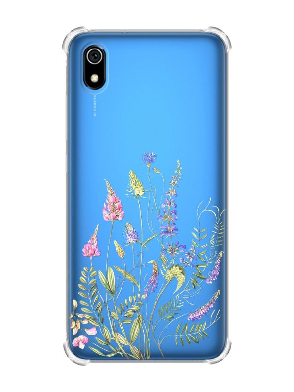 Чохол з потовщеними кутами для Xiaomi Redmi 7A :: Квіткова ідилія (принт 382)