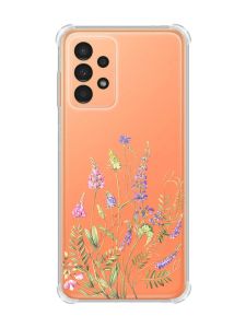 Чохол з потовщеними кутами на Samsung Galaxy A13 4G :: Квіткова ідилія (принт 382)