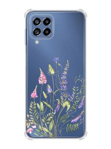 Чохол з потовщеними кутами на Samsung Galaxy M53 (M536) 5G :: Квіткова ідилія (принт 382)