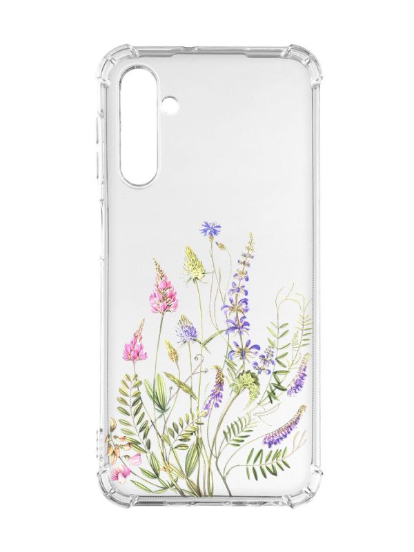 Чохол з потовщеними кутами на Samsung Galaxy A24 (A245) 4G :: Квіткова ідилія (принт 382)