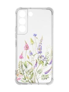 Чохол із потовщеними кутами на Samsung Galaxy S22 :: Квіткова ідилія (принт 382)
