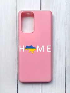 Матовий чохол на Xiaomi Redmi Note 10 Pro/10 Pro Max Рожевий :: Дім Україна (принт 73)