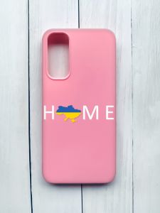 Матовий чохол на Samsung Galaxy A05s (A057) Рожевий :: Дім Україна (принт 73)