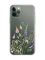 Прозорий чохол на iPhone 12 / 12 Pro :: Квіткова ідилія (принт 382)