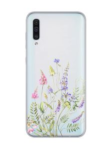 Прозорий чохол на Samsung Galaxy A50 (2019) A505/A30s :: Квіткова ідилія (принт 382)