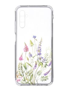 Прозорий чохол на Samsung Galaxy A34 5G/A346 :: Квіткова ідилія (принт 382)