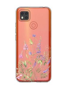 Прозорий чохол для Xiaomi Redmi 9C/10A :: Квіткова ідилія (принт 382)