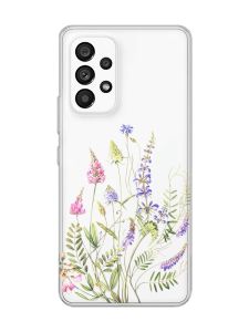 Прозорий чохол на Samsung Galaxy A53  :: Квіткова ідилія (принт 382)