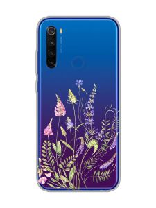 Прозорий чохол на Xiaomi Redmi Note 8T :: Квіткова ідилія (принт 382)