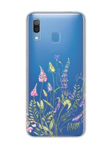 Прозорий чохол для Samsung Galaxy A30 (2019)/A20 (2019) :: Квіткова ідилія (принт 382)
