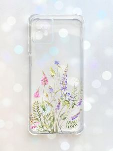 Чохол з потовщеними кутами на Motorola Moto G32 :: Квіткова ідилія (принт 382)