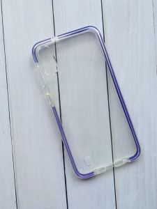 Силиконовый чехол с бампером для Samsung Galaxy M10 Фіолетовий