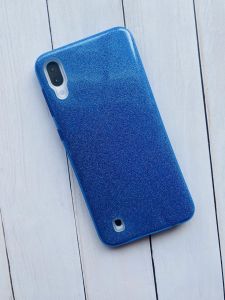 Пластиковий чохол для Samsung Galaxy M10 Блискучий; Синій