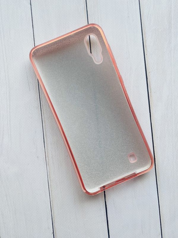 Пластиковий чохол для Samsung Galaxy M10 Блискучий; Рожевий