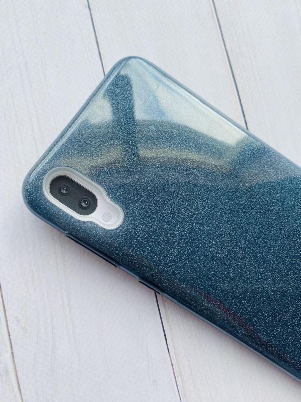 Пластиковий чохол для Samsung Galaxy M10 Блискучий; Сірий