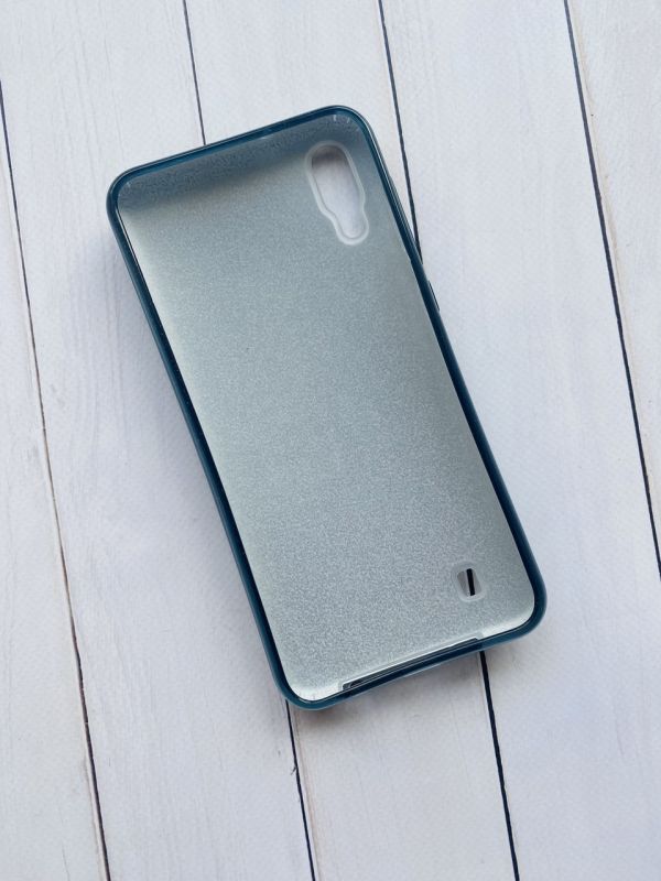 Пластиковий чохол для Samsung Galaxy M10 Блискучий; Сірий