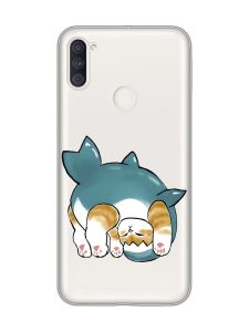 Прозорий чохол на Samsung Galaxy A11 :: Котик акула (принт 378)