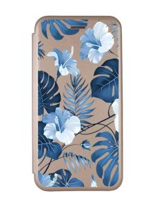 Чохол-книжка з малюнком для Samsung Galaxy A24 Золотий :: Тропіки (принт 373)