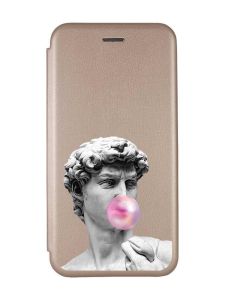 Чохол-книжка з малюнком для Samsung Galaxy A24 Золотий :: Скульптура (принт 352)