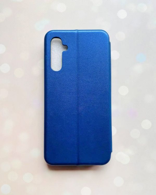 Чохол-книжка з малюнком для Samsung Galaxy A14 5G Синій :: Котик Акула (принт 376)