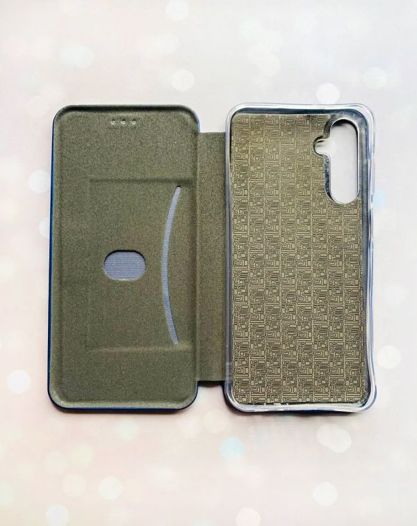 Чохол-книжка з малюнком для Samsung Galaxy A14 5G Синій :: Котик Акула (принт 376)