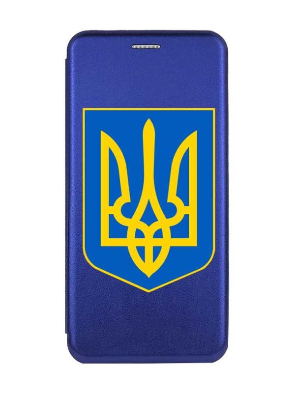 Чохол-книжка з малюнком для Samsung Galaxy A14 5G Синій :: Тризуб Україна (принт 256)