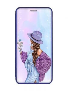 Чохол-книжка з малюнком для Samsung Galaxy A14 5G Синій :: В очікуванні хлопчика (принт 222)