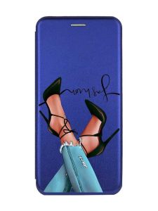 Чохол-книжка з малюнком для Samsung Galaxy A14 5G Синій :: Ніжки (принт 60)