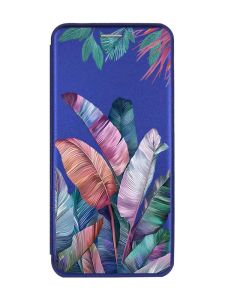Чохол-книжка з малюнком для Samsung Galaxy A24 (A245) Синій :: Тропіки (принт 372)