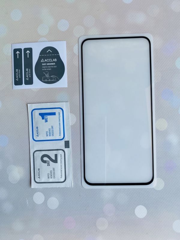 Захисне скло 3D для Samsung A55 / A556 Чорна рамка