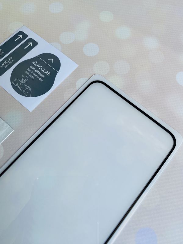 Захисне скло 3D для Samsung A55 / A556 Чорна рамка