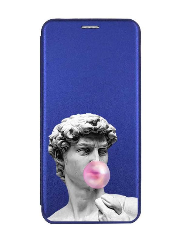 Чохол-книжка з малюнком для Xiaomi Redmi 9A Синій :: Скульптура (принт 352)