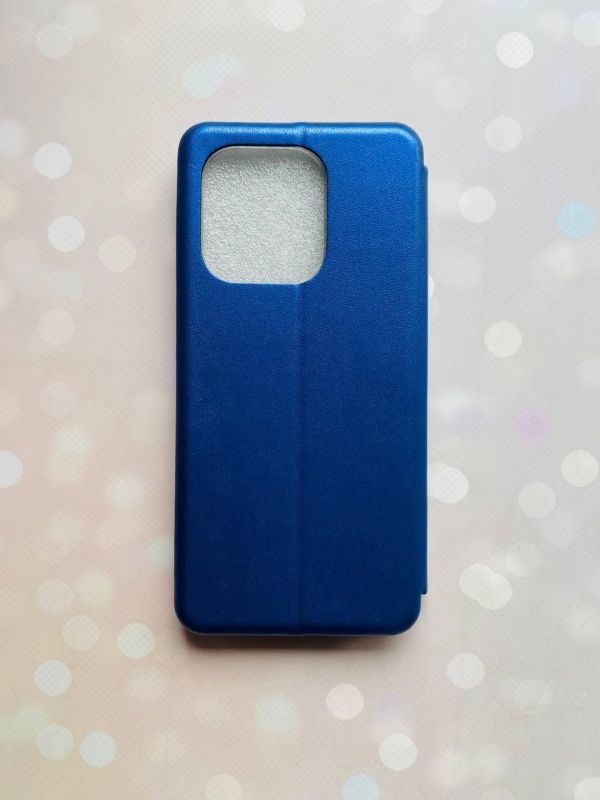 Чохол-книжка з малюнком для Xiaomi Redmi Note 13 4G Синій :: В ритмі ЗСУ (принт 70)