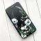 Чохол-книжка з малюнком для Samsung Galaxy A04E (A042) Чорний :: Квіти польові (принт 363)