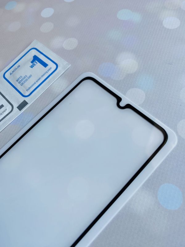 Захисне скло 3D для Xiaomi Redmi A3 Чорна рамка