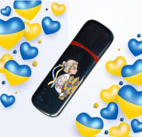 Подарункова флешка на 64GB (дизайн 21)