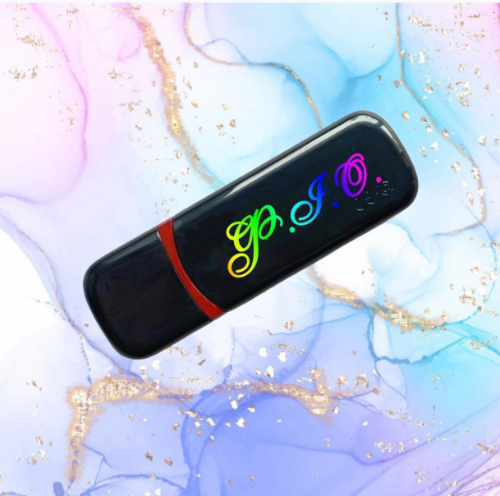 Іменна флешка з логотипом на 64GB (дизайн 37)