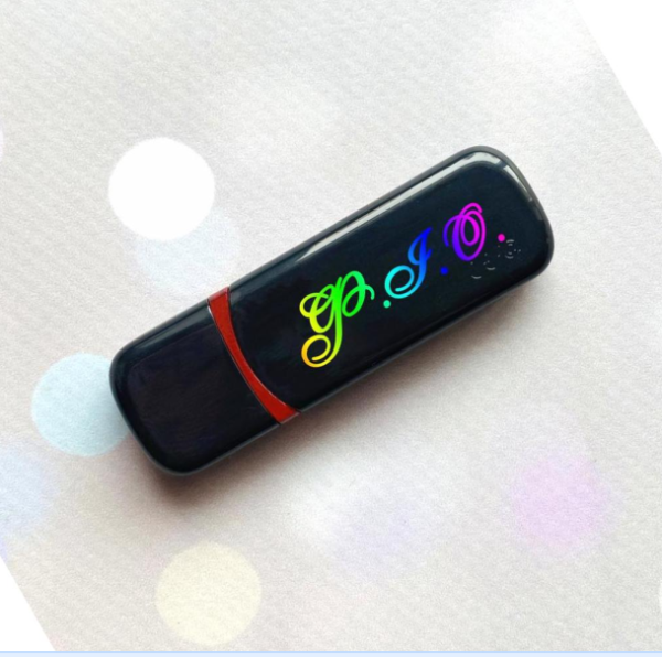 Іменна флешка з логотипом на 64GB (дизайн 37)