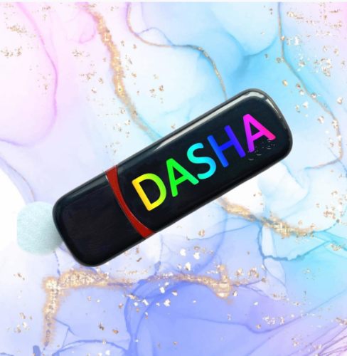 Іменна флешка з логотипом на 64GB (дизайн 35)
