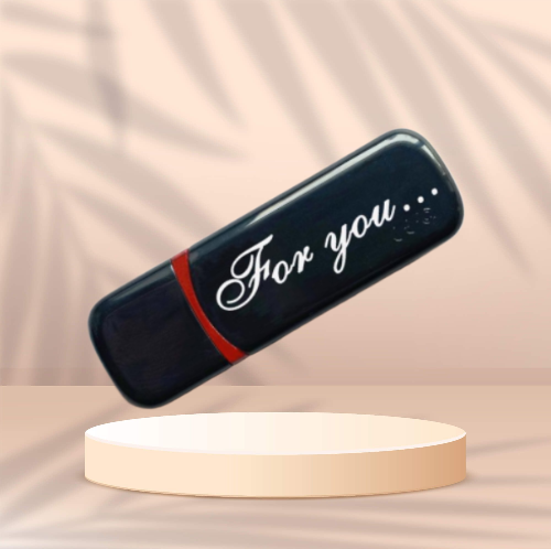 Іменна флешка з логотипом на 64GB (дизайн 2)