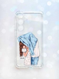 Чохол з потовщеними кутами на Samsung Galaxy A35 (A356) :: Поцілунок (принт 33)