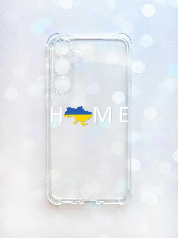 Чохол з потовщеними кутами на Samsung Galaxy A35 (A356) :: Дім Україна (принт 73)