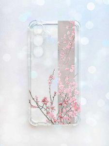 Чохол з потовщеними кутами на Samsung Galaxy A35 (A356) :: Сакура у цвіті (принт 286)