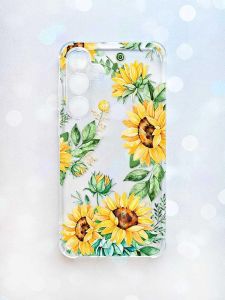 Чохол з потовщеними кутами на Samsung Galaxy A35 (A356) :: Соняхи (принт 288)