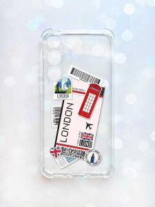 Чохол з потовщеними кутами на Samsung Galaxy A35 (A356) :: Подорожі. Лондон (принт 326)