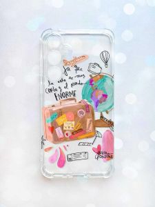 Чохол з потовщеними кутами на Samsung Galaxy A35 (A356) :: Настрій подорожувати (принт 329)