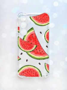 Чохол з потовщеними кутами на Samsung Galaxy A35 (A356) :: Скибки кавуна (принт 342)