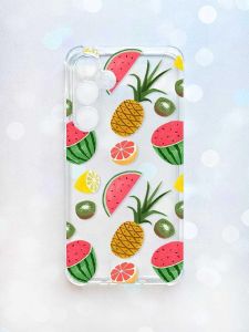 Чохол з потовщеними кутами на Samsung Galaxy A35 (A356) :: Фруктовий мікс (принт 347)