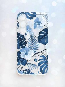 Чохол з потовщеними кутами на Samsung Galaxy A35 (A356) :: Тропіки (принт 373)