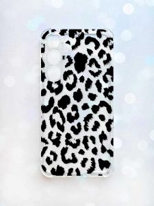 Чохол з потовщеними кутами на Samsung Galaxy A35 (A356) :: Леопардовий принт (принт 374)